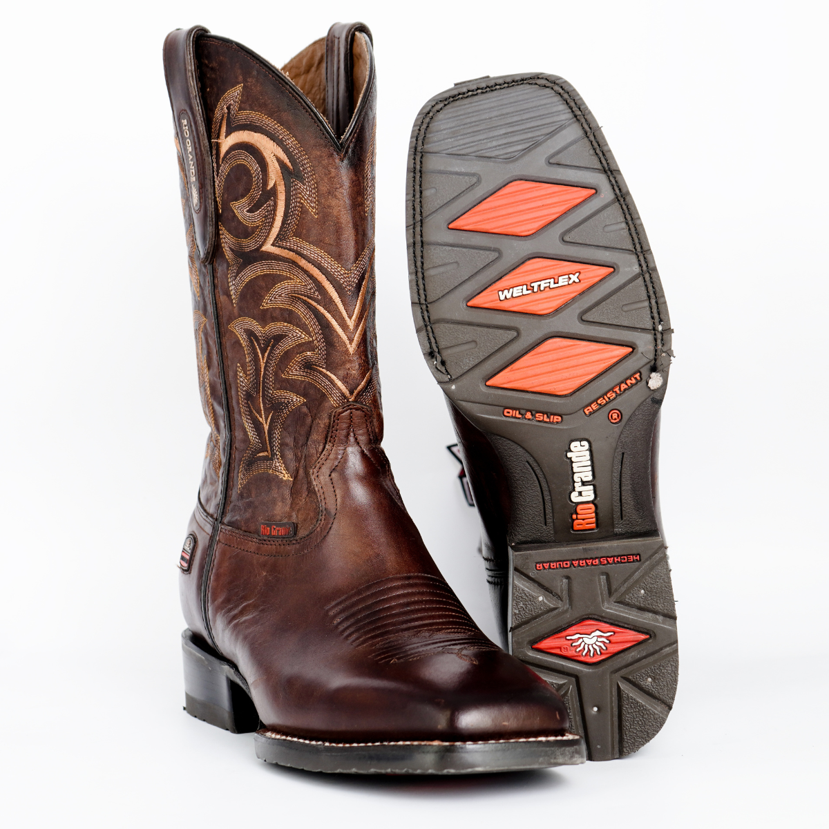 Bota Vaquera Rio Grande Caballero Marrón Expreso Bos06 – BRONCO